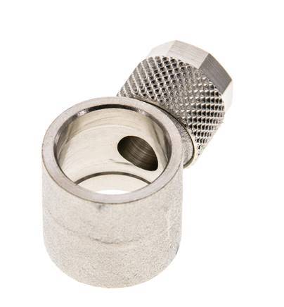 Conector Latón Niquelado 10x8 & G3/8'' de Rosca [2 piezas]