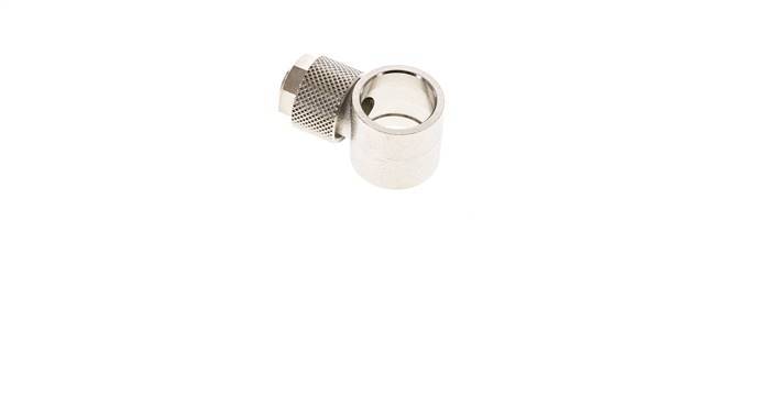 Conector Latón Niquelado 12x10 & G3/8'' de Rosca [2 piezas]