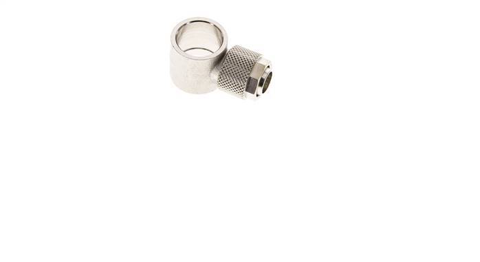 Conector Latón Niquelado 12x10 & G3/8'' de Rosca [2 piezas]