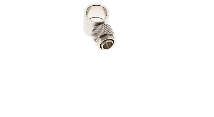 Conector Latón Niquelado 12x10 & G3/8'' de Rosca [2 piezas]