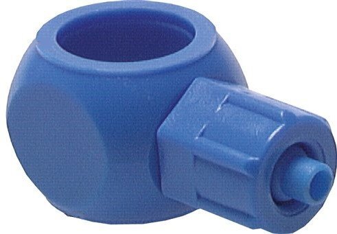 Conector Banjo de PVC 8x6 & G1/4'' de Rosca [10 piezas]