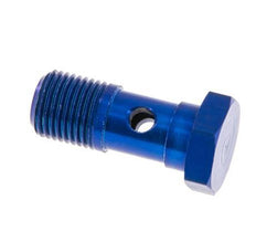 Perno banjo de Aluminio de 1 vía Rosca Macho G1/8'' L23mm [5 piezas]