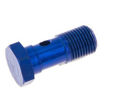 Perno banjo de Aluminio de 1 vía Rosca Macho G1/8'' L23mm [5 piezas]
