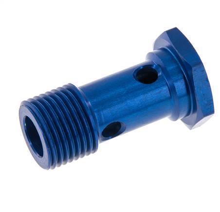 Perno Banjo de Aluminio de 1 vía Rosca Macho G1/2'' L45mm