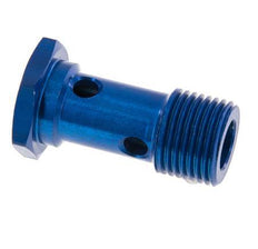 Perno Banjo de Aluminio de 1 vía Rosca Macho G1/2'' L45mm