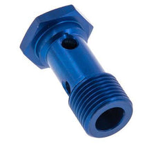 Perno Banjo de Aluminio de 1 vía Rosca Macho G1/2'' L45mm