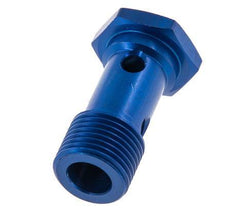Perno Banjo de Aluminio de 1 vía Rosca Macho G1/2'' L45mm