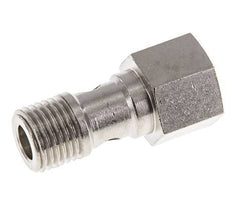 Perno Banjo de Latón Niquelado de 1 vía Rosca Macho & Hembra G1/4'' L25mm [2 piezas]