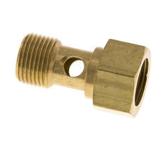 Perno Banjo de Latón de 1 vía Rosca Macho & Hembra G3/8'' L26.5mm