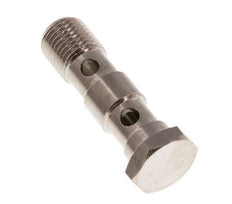 Perno Banjo de Latón Niquelado de 2 vías Rosca Macho G1/4'' L46mm [2 piezas]