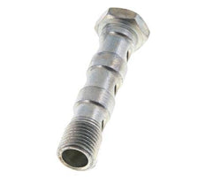 Perno Banjo de Acero Galvanizado de 3 vías Rosca Macho G1/4'' L57mm