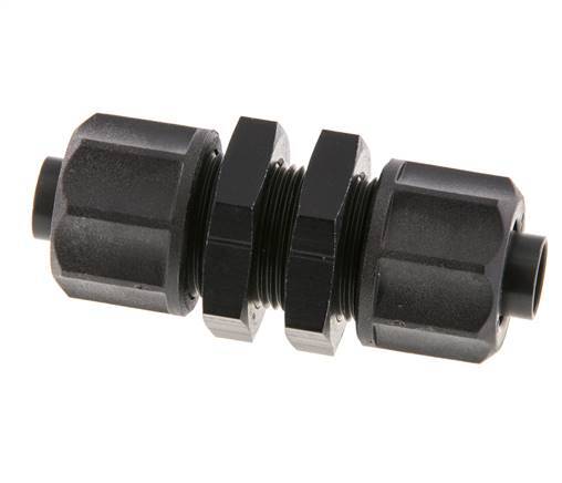11.6x9 Pasamuros de aluminio con racor recto