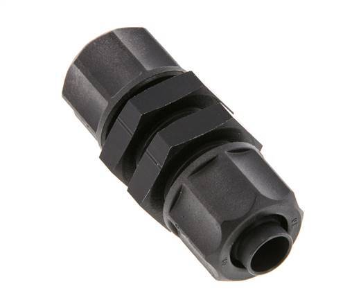 11.6x9 Pasamuros de aluminio con racor recto