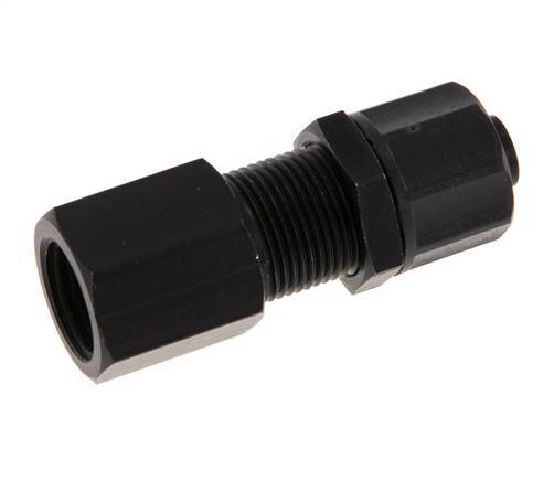 10x8 & G1/4'' Racor recto de aluminio con rosca hembra Pasamuros