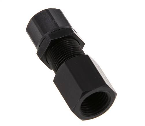 10x8 & G1/4'' Racor recto de aluminio con rosca hembra Pasamuros