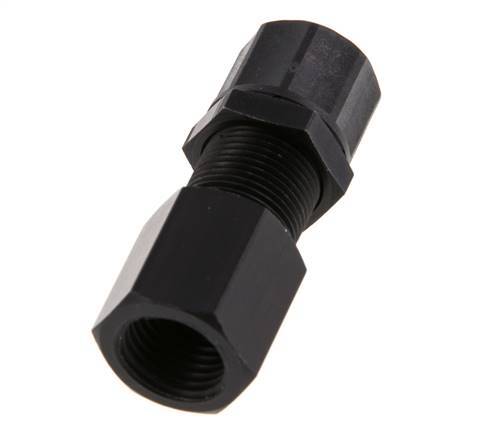 10x8 & G1/4'' Racor recto de aluminio con rosca hembra Pasamuros