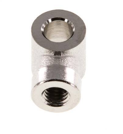 Conector Banjo de Latón Niquelado M5 Rosca Hembra [2 piezas]