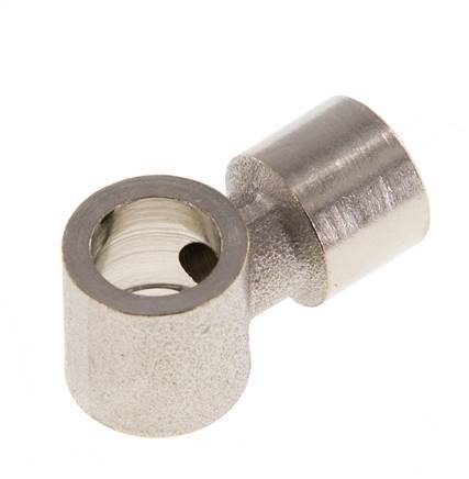 Conector Banjo de Latón Niquelado G1/8'' Rosca Hembra [5 piezas]