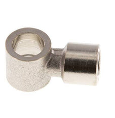 Conector Banjo de Latón Niquelado G1/8'' Rosca Hembra [5 piezas]