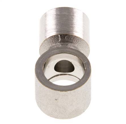 Conector Banjo de Latón Niquelado G1/4'' Rosca Hembra [2 piezas]