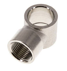 Conector Banjo de Latón Niquelado G3/8'' Rosca Hembra [2 piezas]