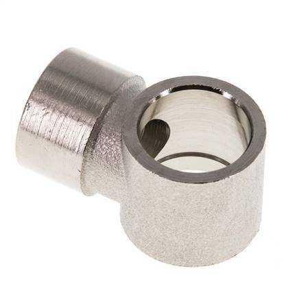 Conector Banjo de Latón Niquelado G3/8'' Rosca Hembra [2 piezas]