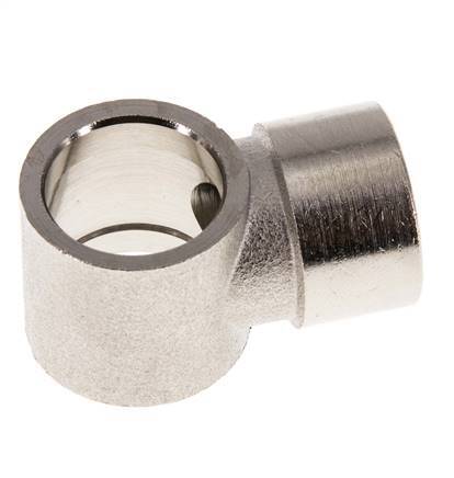 Conector Banjo de Latón Niquelado G3/8'' Rosca Hembra [2 piezas]