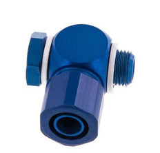 Racor Banjo a Presión Rosca Macho de Aluminio con Junta Tórica Rotativa 10x8 & G1/8'' [10 Piezas]