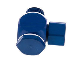 Racor Banjo a Presión Rosca Macho de Aluminio con Junta Tórica Rotativa 17.6x13 & G1/2'' [5 Piezas]