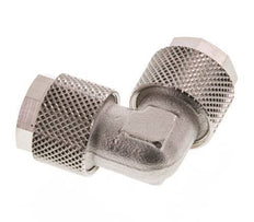 12x10 Nickel plated Brass Elbow Push-on Fitting [2 Pieces]