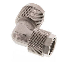 12x10 Nickel plated Brass Elbow Push-on Fitting [2 Pieces]