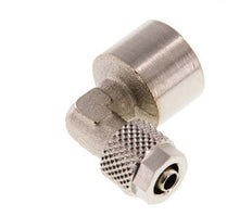 Codo de Latón Niquelado 6x4 & G1/4'' Rosca Hembra [2 piezas]