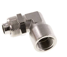 Codo de Latón Niquelado 12x10 & G3/8'' Rosca Hembra [2 piezas]