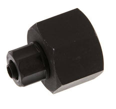 Racor recto de aluminio 8x6 y G1/2'' con rosca hembra