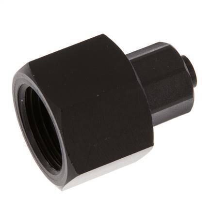 Racor recto de aluminio 10x8 y G1/2'' con rosca hembra