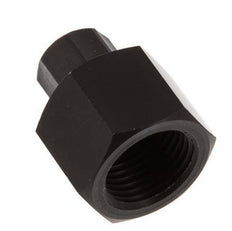 Racor recto de aluminio 10x8 y G1/2'' con rosca hembra