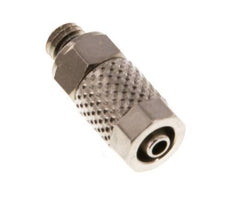 5x3 & M5 Nickel plated Brass Straight Push-on Fitting with Male Threads NBR [10 Pieces]