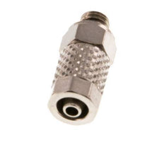 5x3 & M5 Nickel plated Brass Straight Push-on Fitting with Male Threads NBR [10 Pieces]