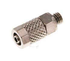 5x3 & M5 Nickel plated Brass Straight Push-on Fitting with Male Threads NBR [10 Pieces]