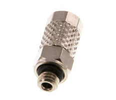 5x3 & M5 Nickel plated Brass Straight Push-on Fitting with Male Threads NBR [10 Pieces]