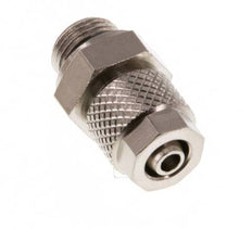 6x4 & G1/8'' Nickel plated Brass Straight Push-on Fitting with Male Threads NBR [5 Pieces]