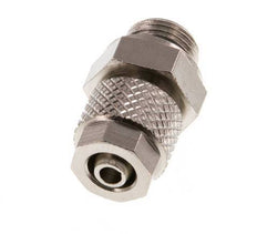 6x4 & G1/8'' Nickel plated Brass Straight Push-on Fitting with Male Threads NBR [5 Pieces]