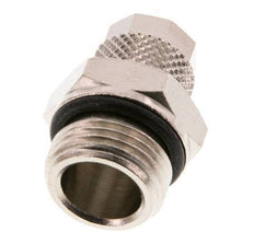 8x6 & G3/8'' Nickel plated Brass Straight Push-on Fitting with Male Threads NBR [2 Pieces]