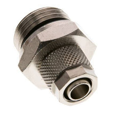 10x8 & G1/2'' Nickel plated Brass Straight Push-on Fitting with Male Threads NBR [2 Pieces]