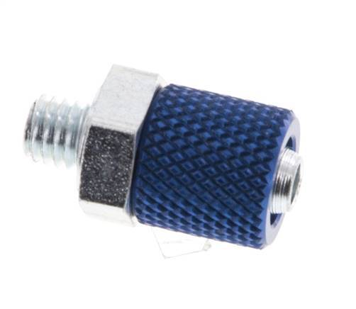 Conector Recto Aluminio 6x4 & M5 Rosca Macho [5 piezas]