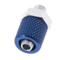 Conector Recto Aluminio 6x4 & M5 Rosca Macho [5 piezas]