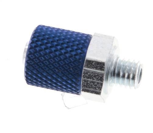 Conector Recto Aluminio 6x4 & M5 Rosca Macho [5 piezas]