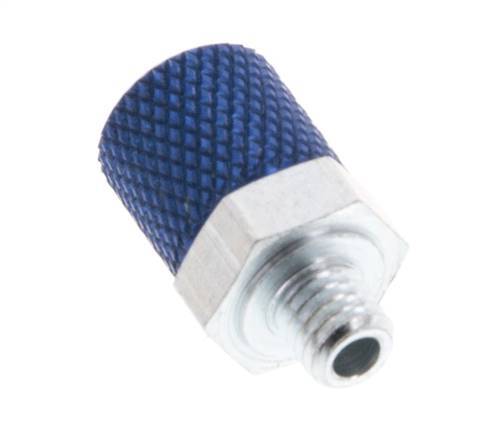 Conector Recto Aluminio 6x4 & M5 Rosca Macho [5 piezas]