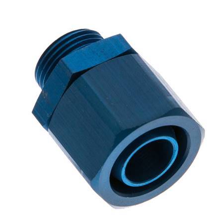 Conector Recto Aluminio 17,6x13 & G3/8'' Rosca Macho
