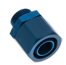 Conector Recto Aluminio 17,6x13 & G3/8'' Rosca Macho
